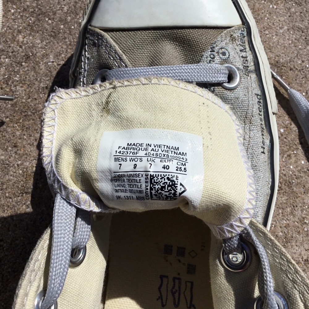 Converse All Star NYC Queens Google Maps Sneakers - Picture 6 of 8